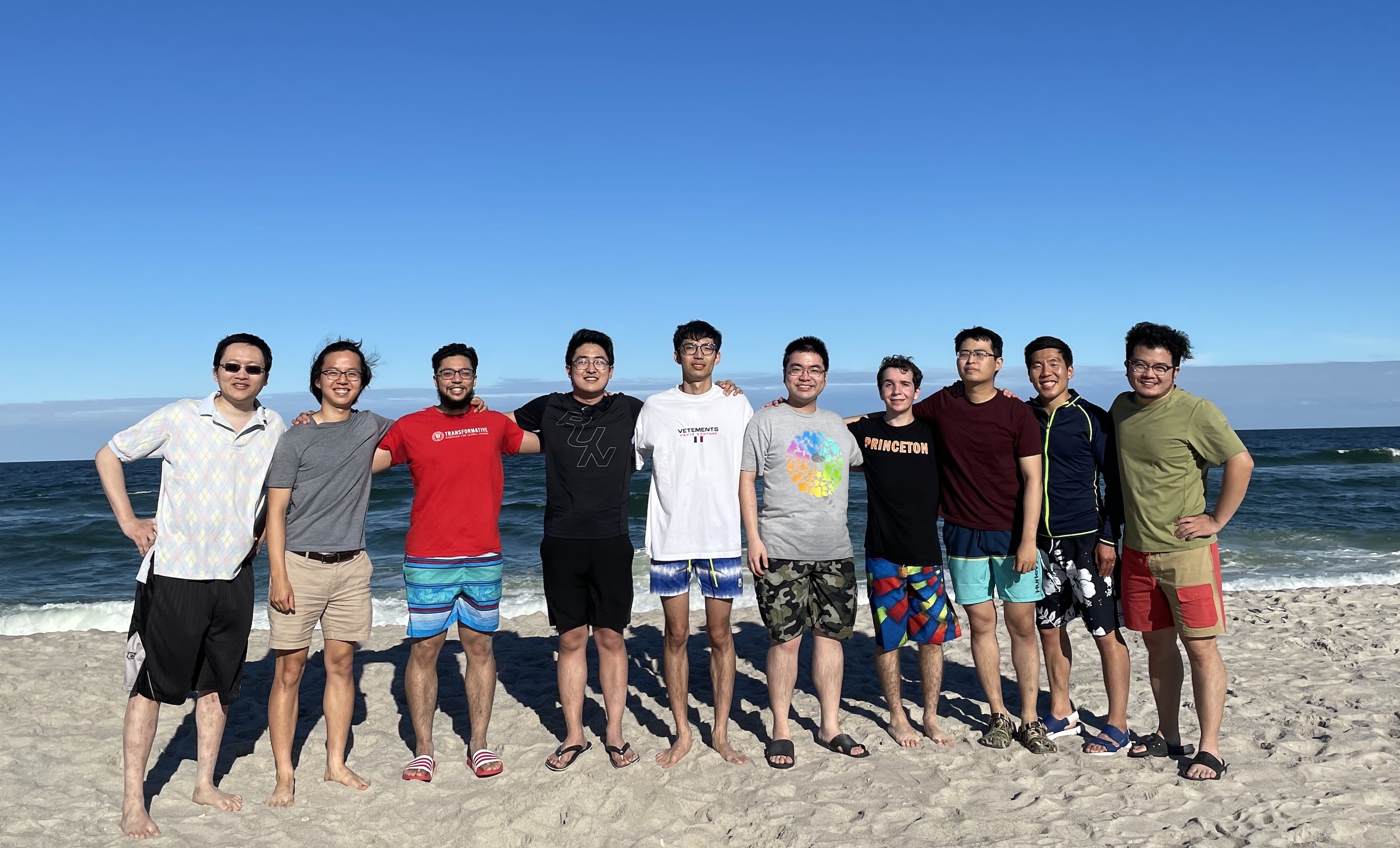 Group Photo at the Casino Pier Breakwater Beach