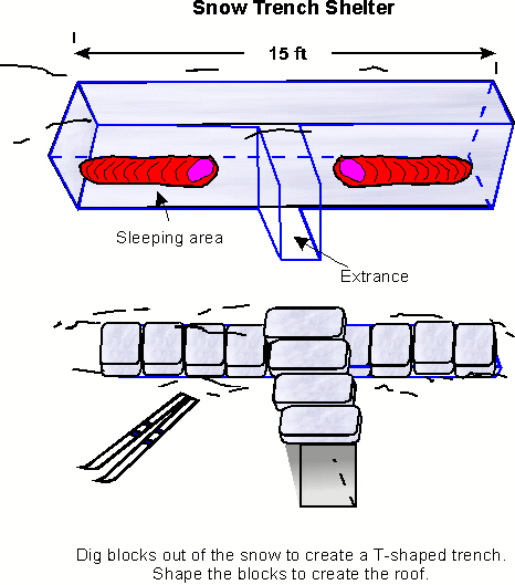 Snow Trench