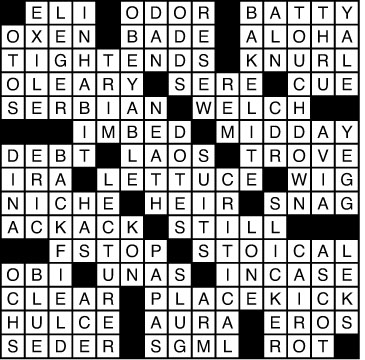 Crossword