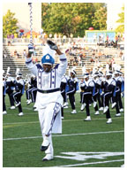 Hampton University’s marching band