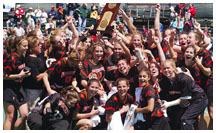 The Princeton women’s lacrosse team