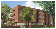 Wilf Hall rendering