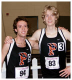 David Nightingale ’08, left, and Michael Maag ’09